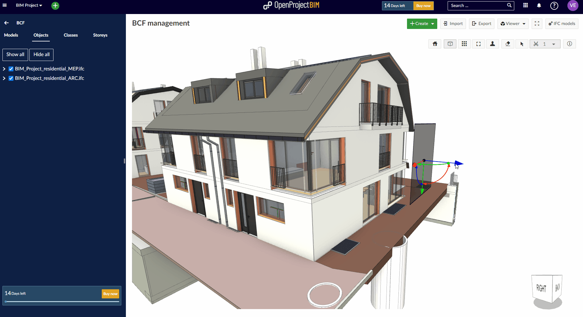 Slice building model