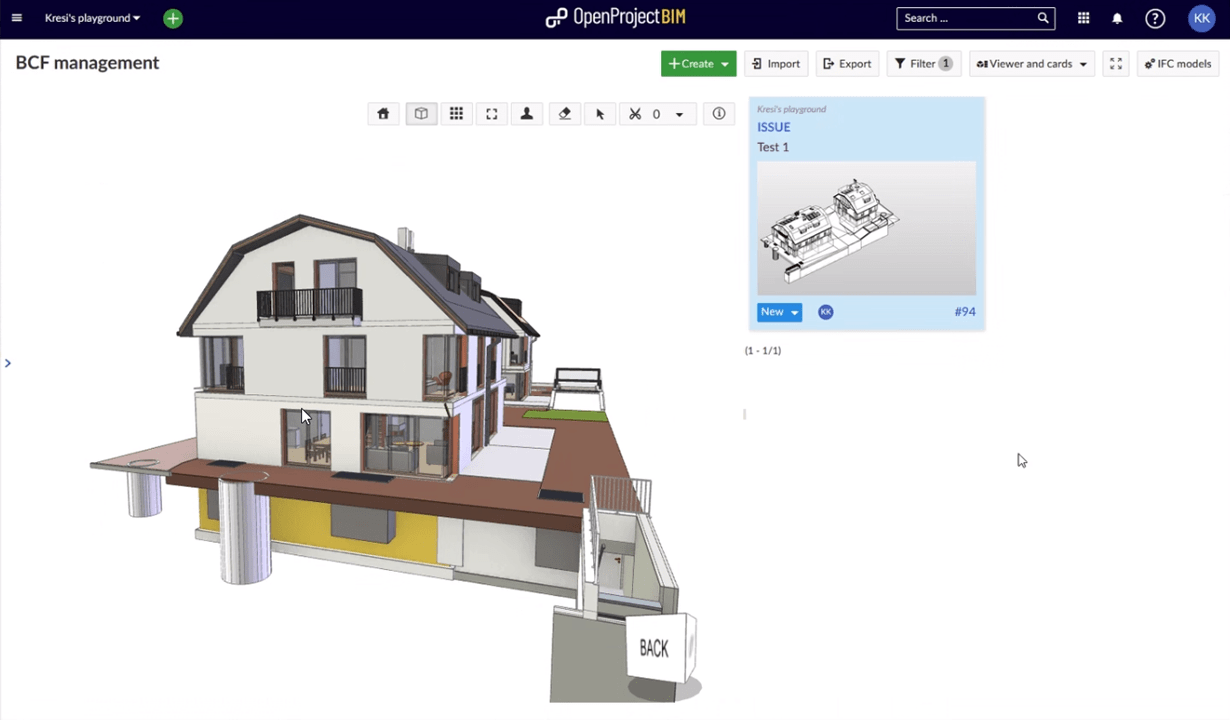 OpenProject BIM - Synchronization