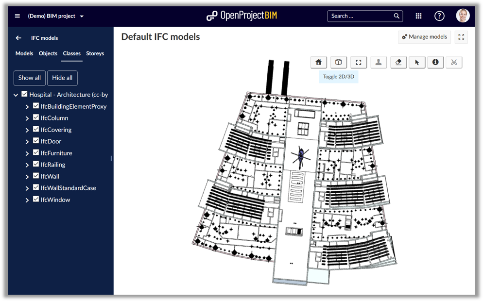 OpenPoject-BIM_2D