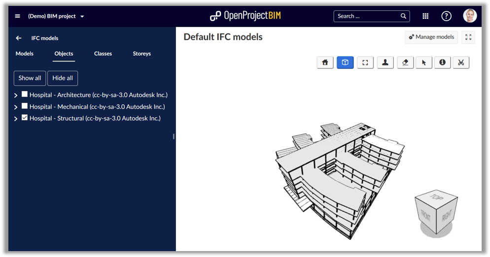 OpenPoject-BIM_structural