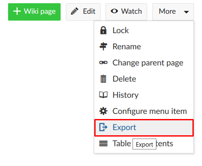 export-wiki