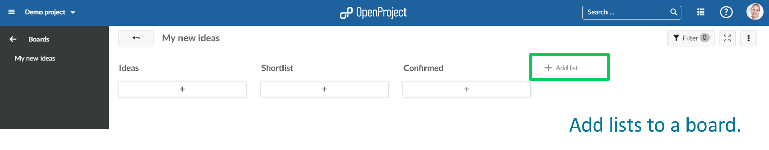 OpenProject-Boards_new-lists