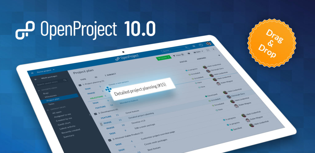 OpenProject 10