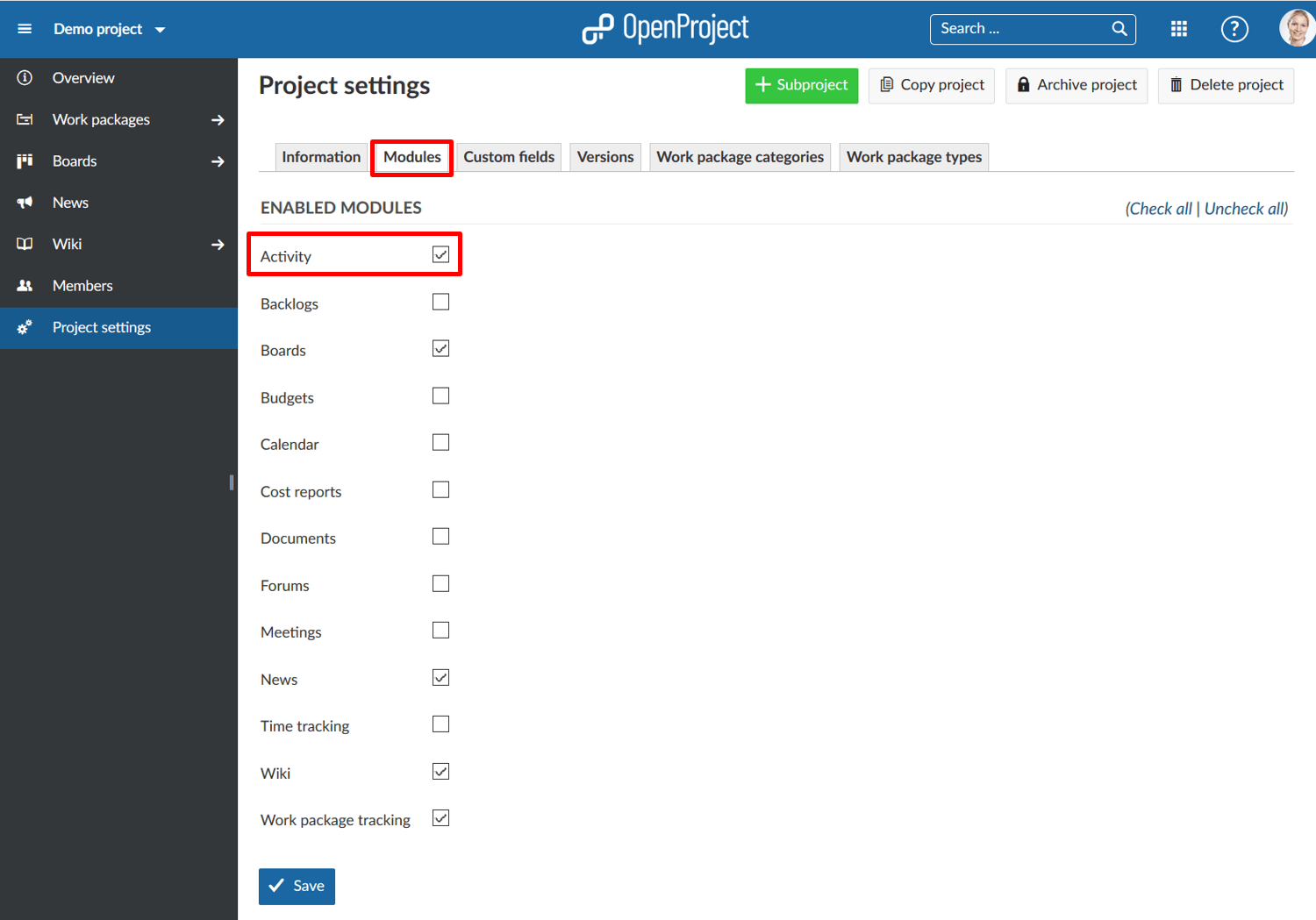 project-settings-modules