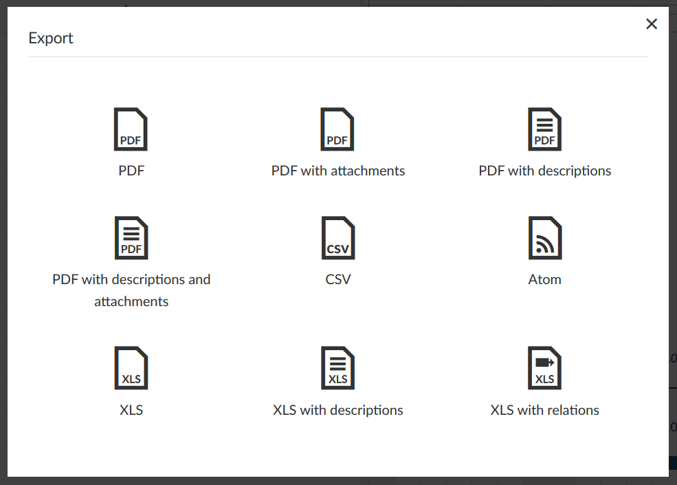 work-package-export