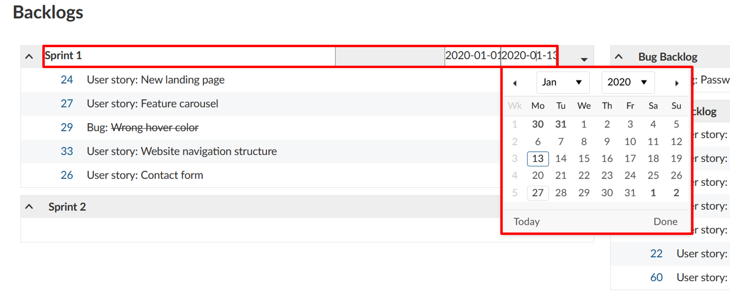 User-guide-backlogs-sprint-duration