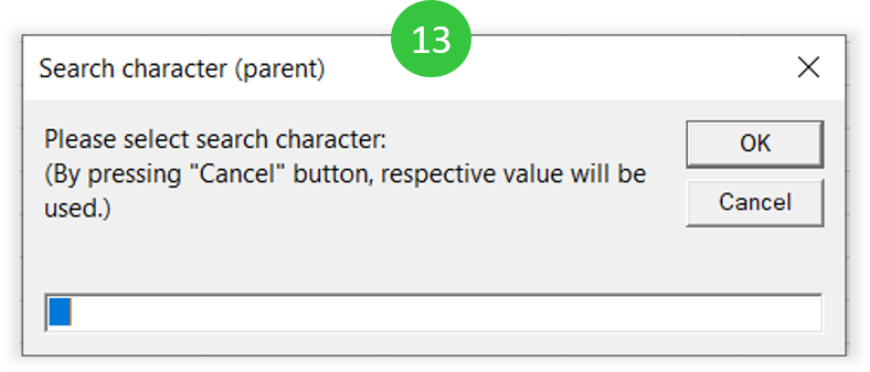 Search-character-parent