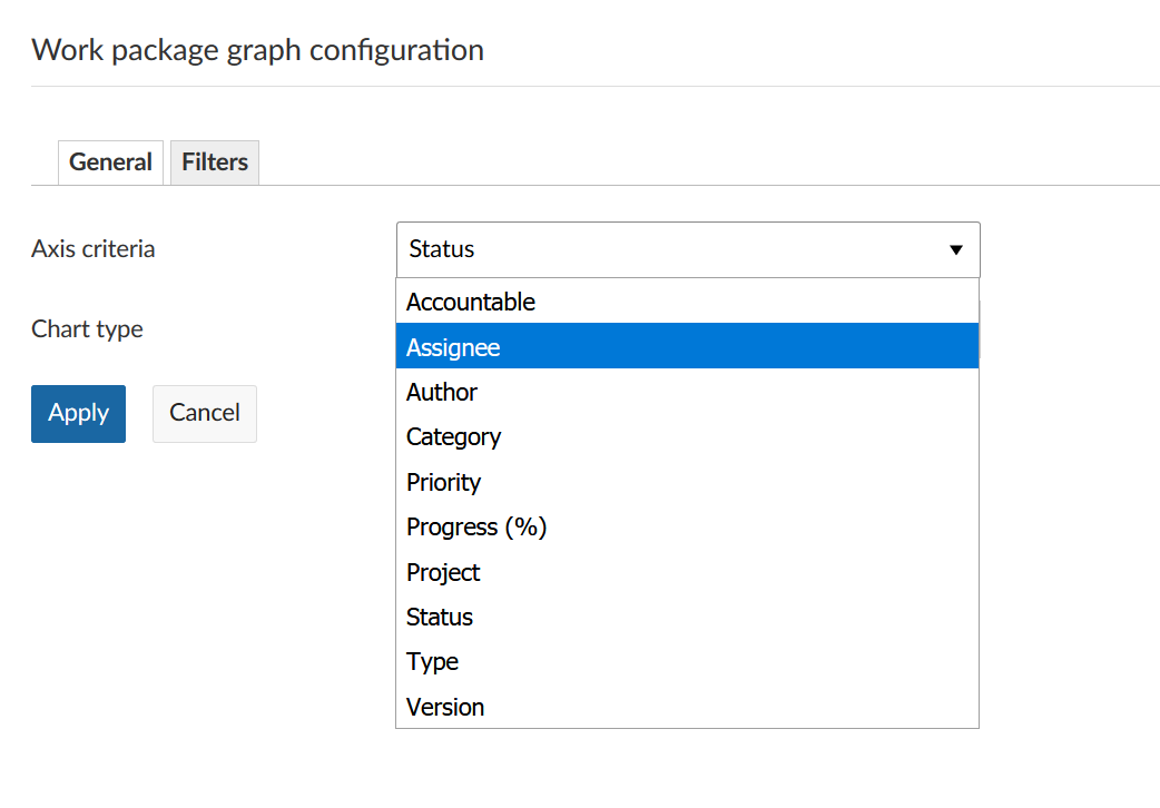 axis criteria widget